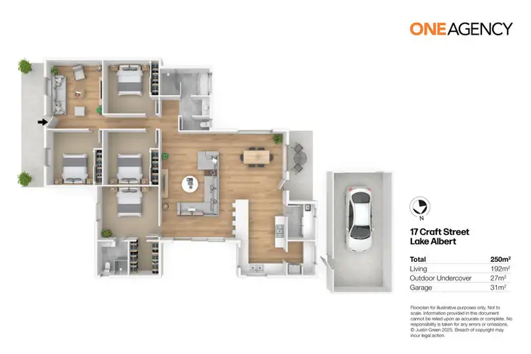 Floorplan of Homely house listing, 17 CRAFT STREET, Lake Albert NSW 2650