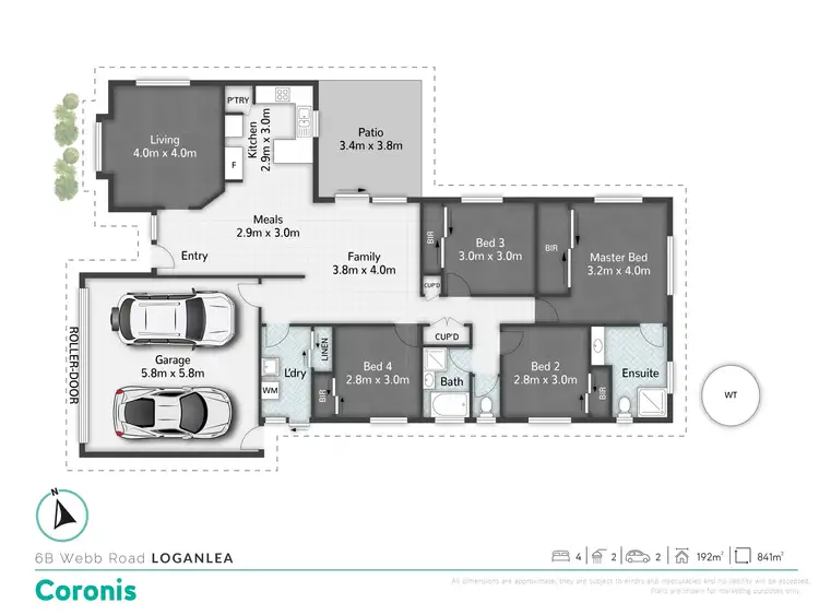 Floorplan of Homely house listing, 6B Webb Road, Loganlea QLD 4131