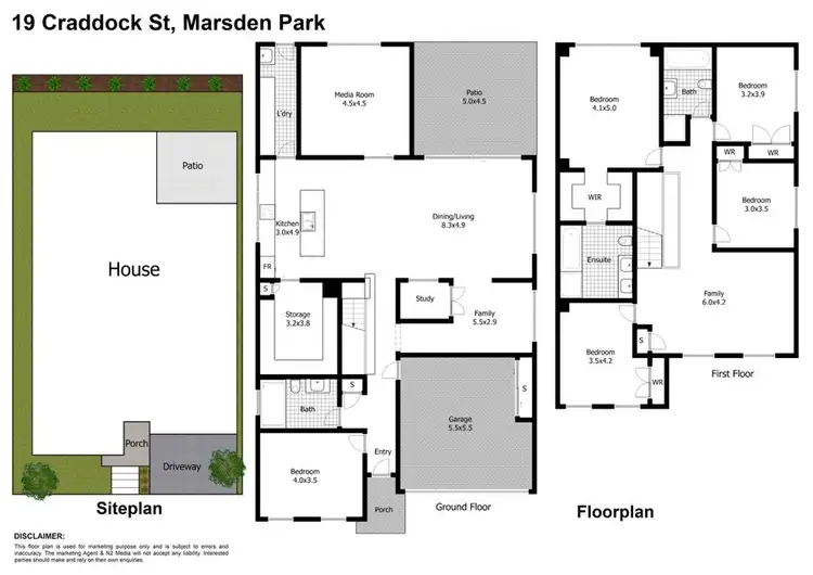 Floorplan of Homely house listing, 19 Craddock Street, Marsden Park NSW 2765