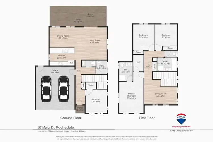 Floorplan of Homely house listing, 57 Major Dr, Rochedale QLD 4123