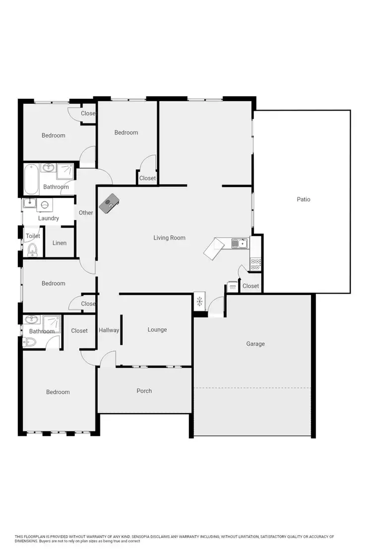 Floorplan of Homely house listing, 1 Heatherglen Rd, Australind WA 6233