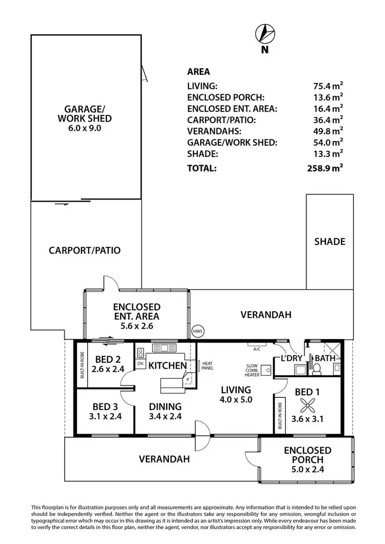Floorplan of Homely house listing, 111 Murray Drive, Riverglades SA 5253