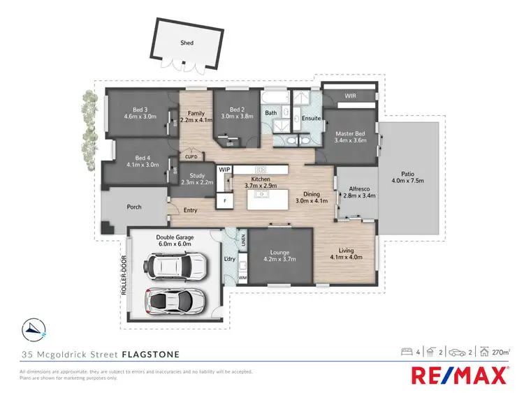 Floorplan of Homely house listing, 35 McGoldrick Street, Flagstone QLD 4280