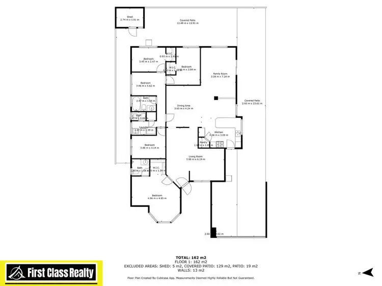 Floorplan of Homely house listing, 8 Princeton Circle, Alexander Heights WA 6064