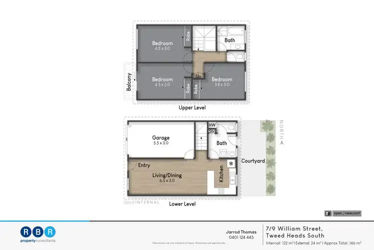 Floorplan of Homely unit listing, 7/9 William Street, Tweed Heads South NSW 2486