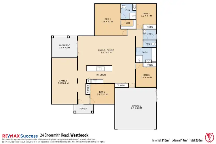 Floorplan of Homely house listing, 24 Shoesmith Road, Westbrook QLD 4350