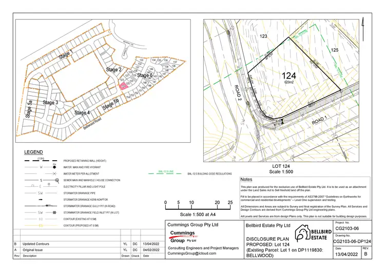 Floorplan of Homely land listing, 85 Janggal Janggal Road (Lot 124), Nambucca Heads NSW 2448