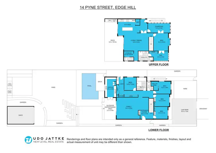 Floorplan of Homely house listing, 14 Pyne Street, Edge Hill QLD 4870