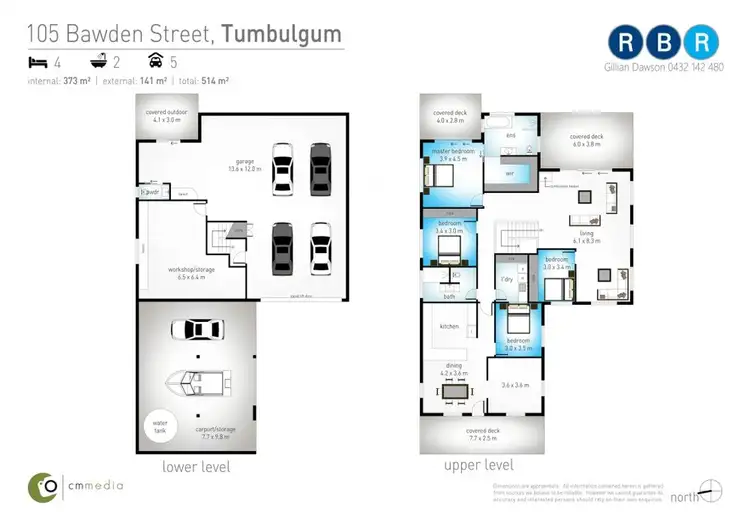 Floorplan of Homely house listing, 105 Bawden Street, Tumbulgum NSW 2490