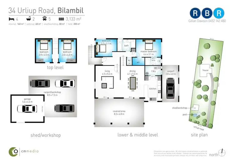 Floorplan of Homely rural property listing, 34 Urliup Road, Bilambil NSW 2486
