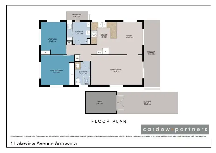 Floorplan of Homely house listing, 1 Lake Drive, Lorikeet Park, Arrawarra NSW 2456