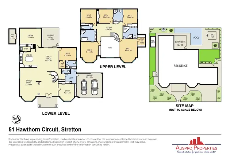 Floorplan of Homely house listing, 51 Hawthorn Circuit, Stretton QLD 4116