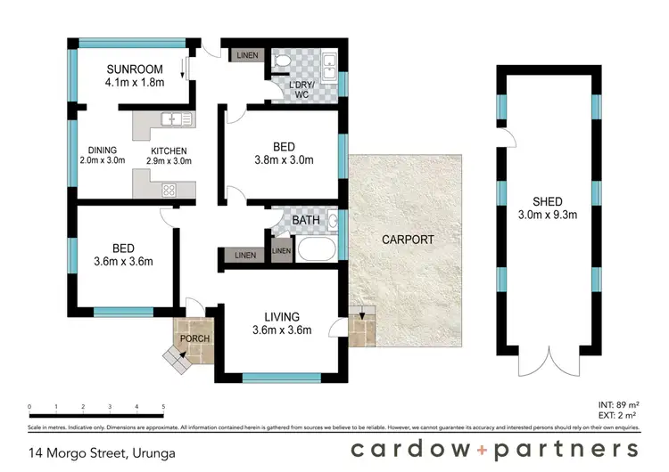 Floorplan of Homely house listing, 14 Morgo Street, Urunga NSW 2455