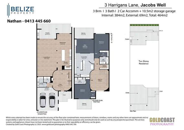 Floorplan of Homely house listing, 3/3 Harrigans Lane, Jacobs Well QLD 4208