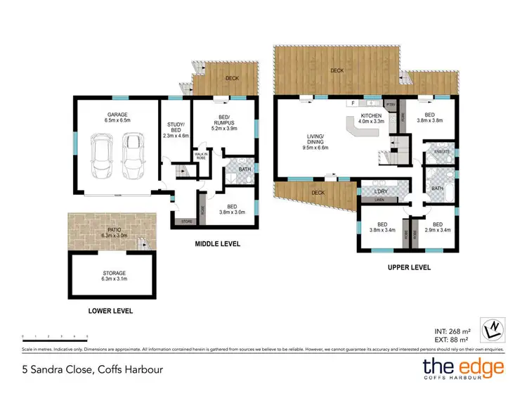 Floorplan of Homely house listing, 5 Sandra Close, Coffs Harbour NSW 2450