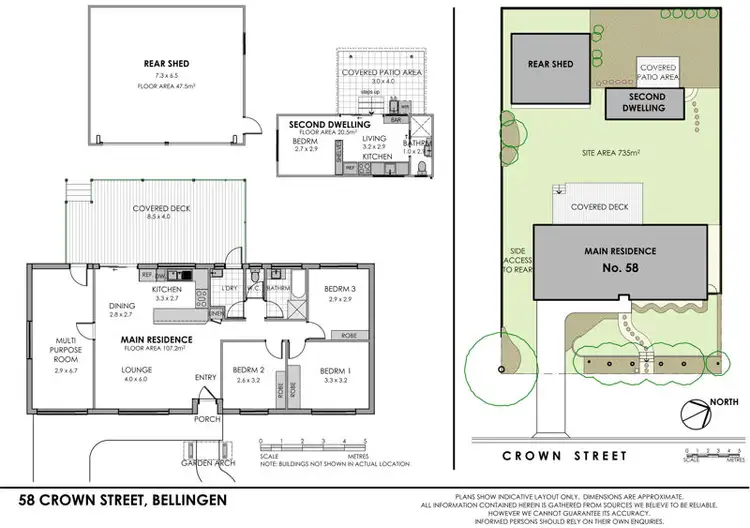 Floorplan of Homely house listing, 58 Crown St, Bellingen NSW 2454