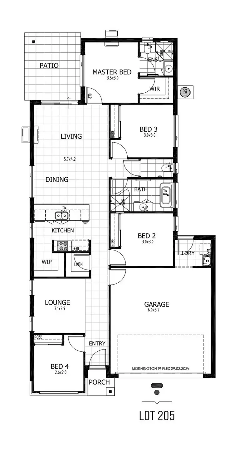 Floorplan of Homely house listing, 10 Elridge Boulevard, Jimboomba QLD 4280