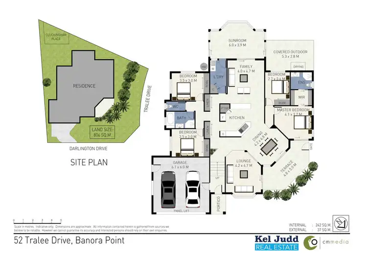 Floorplan of Homely house listing, 52 Tralee Drive, Banora Point NSW 2486