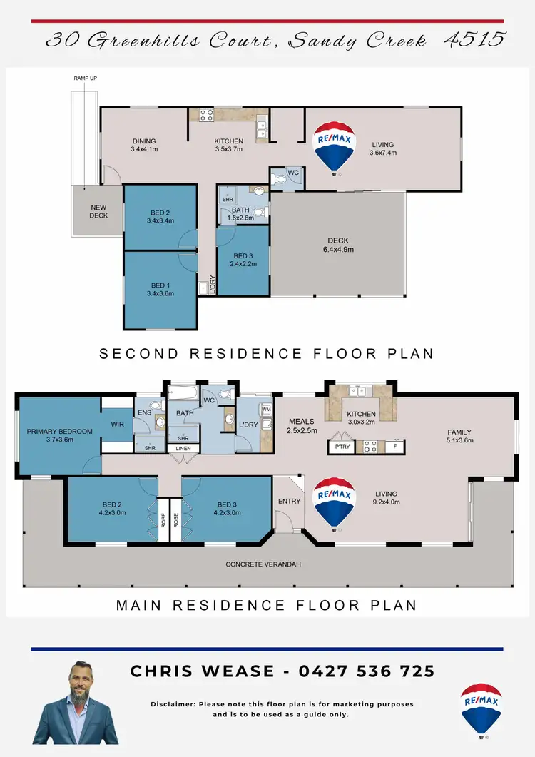 Floorplan of Homely rural property listing, 30 Greenhills Court, Sandy Creek QLD 4515
