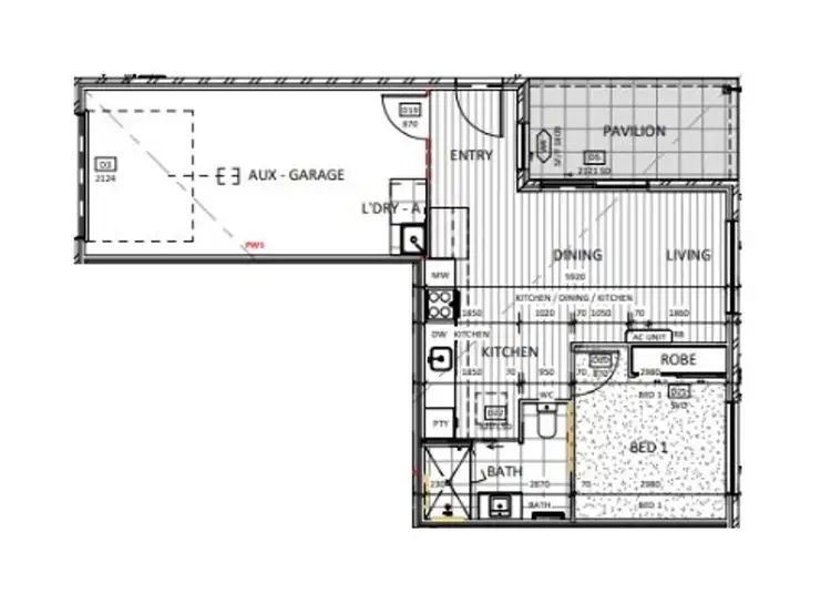 Floorplan of Homely semi-detached listing, 2/60 Larcom Crescent, Redbank Plains QLD 4301
