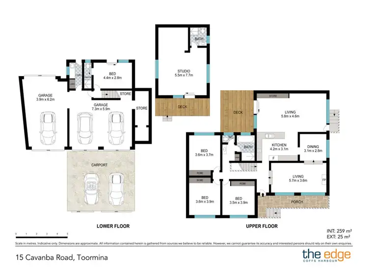 Floorplan of Homely house listing, 15 Cavanba Road, Toormina NSW 2452