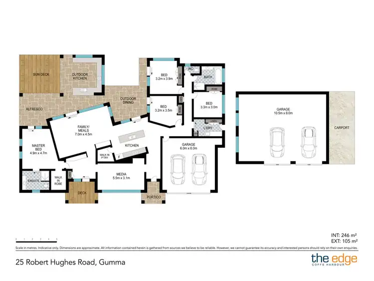 Floorplan of Homely house listing, 25 Robert Hughes Road, Gumma NSW 2447