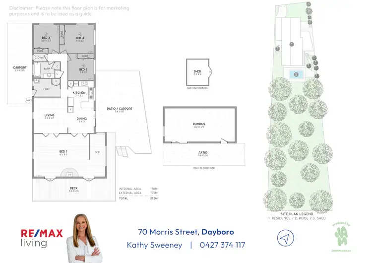 Floorplan of Homely house listing, 70 Morris Street, Dayboro QLD 4521