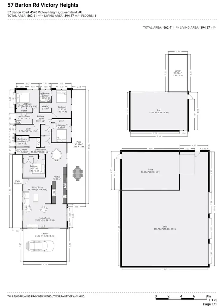 Floorplan of Homely house listing, 57 Barton Road, Victory Heights QLD 4570