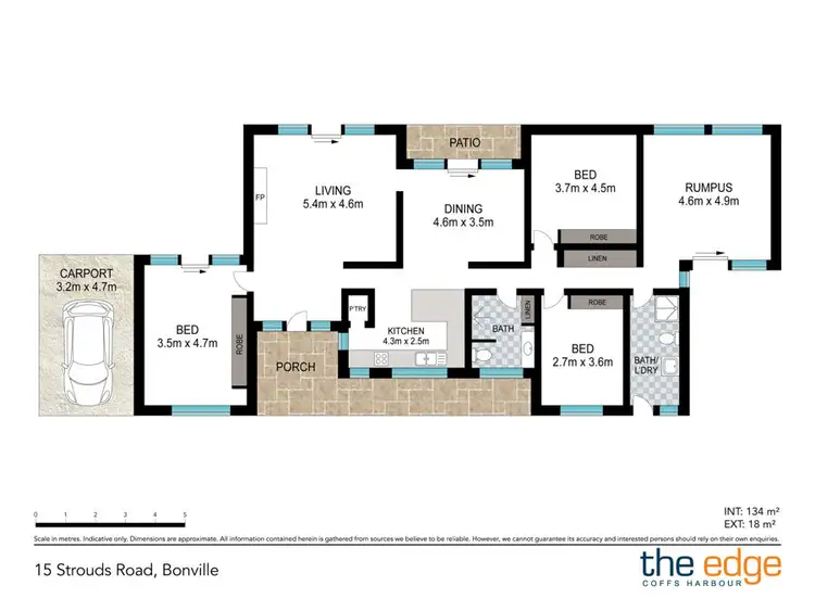 Floorplan of Homely house listing, 15 Strouds Road, Bonville NSW 2450