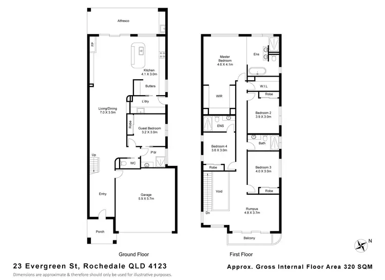 Floorplan of Homely house listing, 23 Evergreen Street, Rochedale QLD 4123