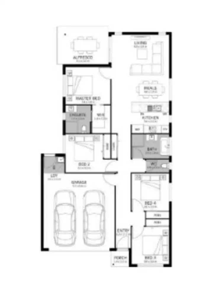 Floorplan of Homely house listing, 45 Flame Tree Road, Cotswold Hills QLD 4350