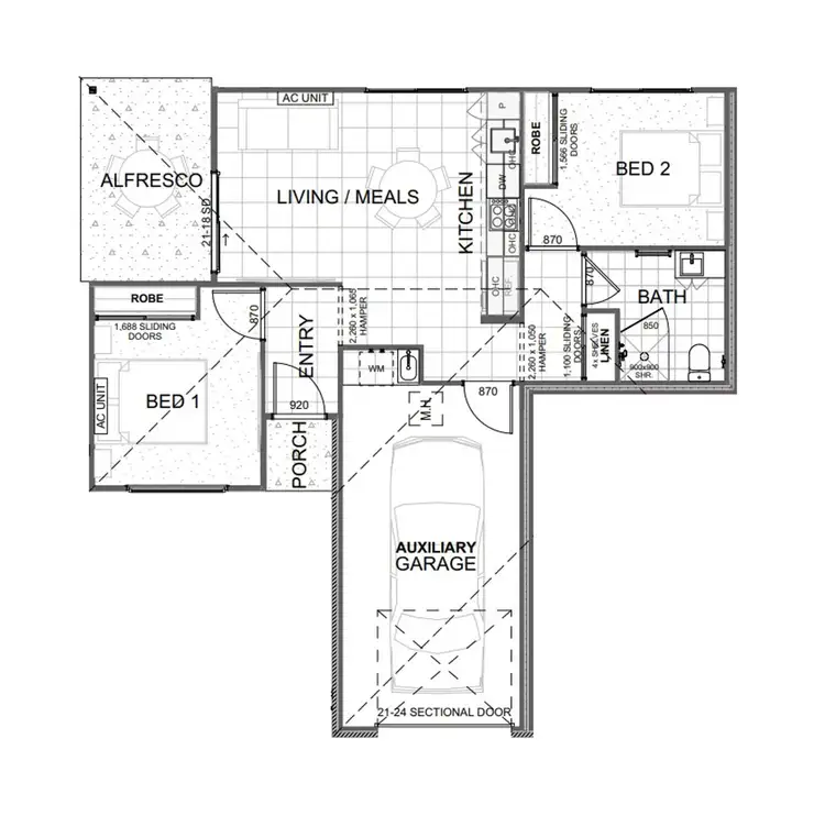 Floorplan of Homely house listing, 2/97 Reine Avenue, Jimboomba QLD 4280