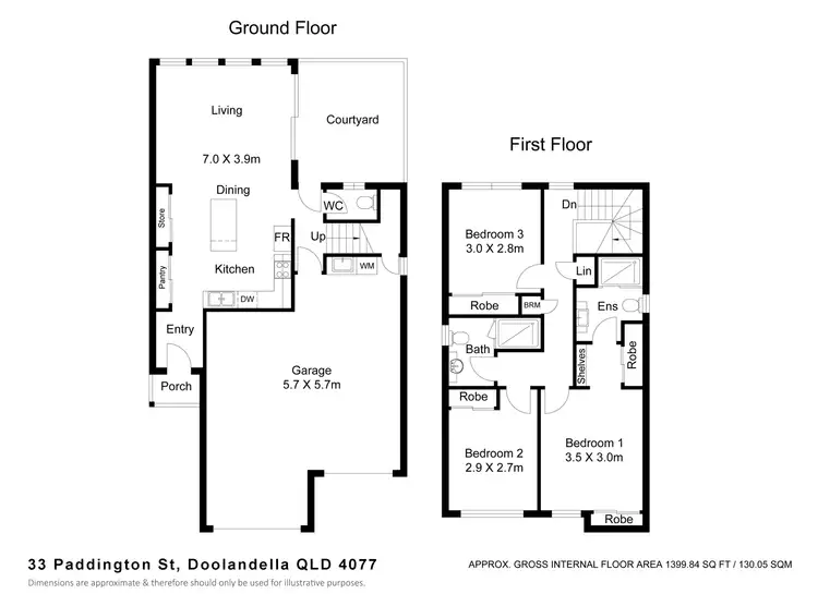 Floorplan of Homely house listing, 33 Paddington St, Doolandella QLD 4077