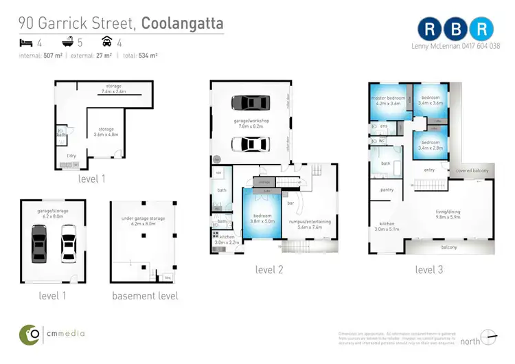 Floorplan of Homely house listing, 90 Garrick Street, Coolangatta QLD 4225