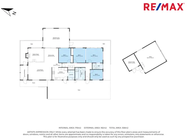 Floorplan of Homely house listing, 366 Mooloolah Road, Eudlo QLD 4554