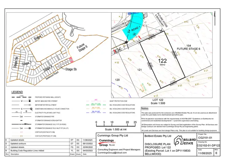 Floorplan of Homely land listing, 92 Janggal Janggal Road (Lot 122 Bellbird Estate), Nambucca Heads NSW 2448