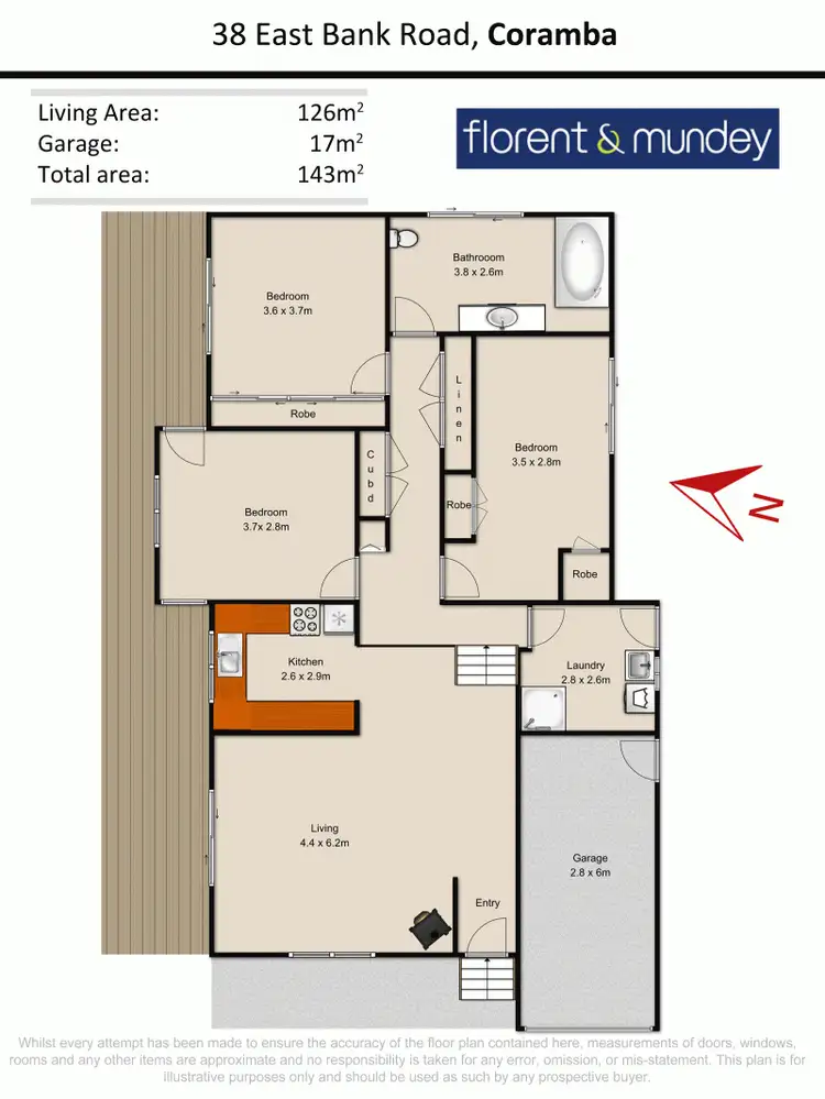 Floorplan of Homely house listing, 38 East Bank Rd, Coramba NSW 2450