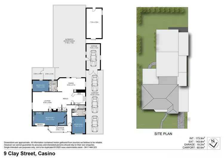 Floorplan of Homely house listing, 9 Clay Avenue, Casino NSW 2470