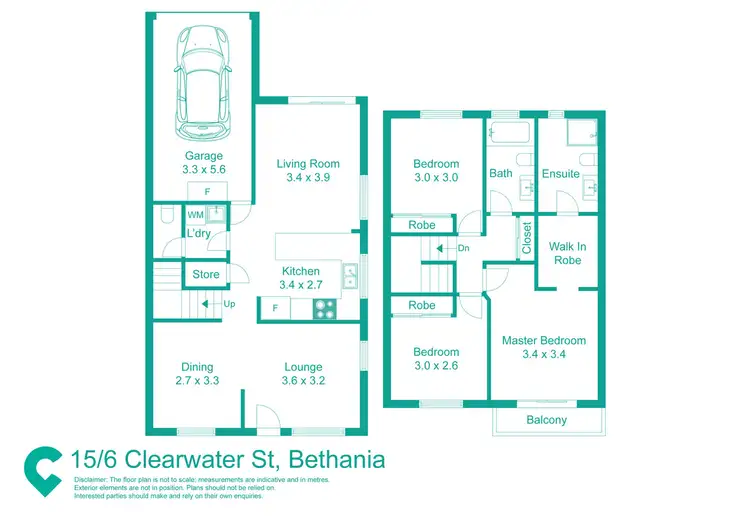 Floorplan of Homely house listing, 15/6-44 Clearwater Street, Bethania QLD 4205
