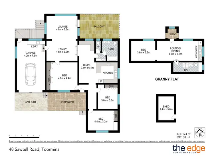 Floorplan of Homely house listing, 48 Sawtell Road, Toormina NSW 2452