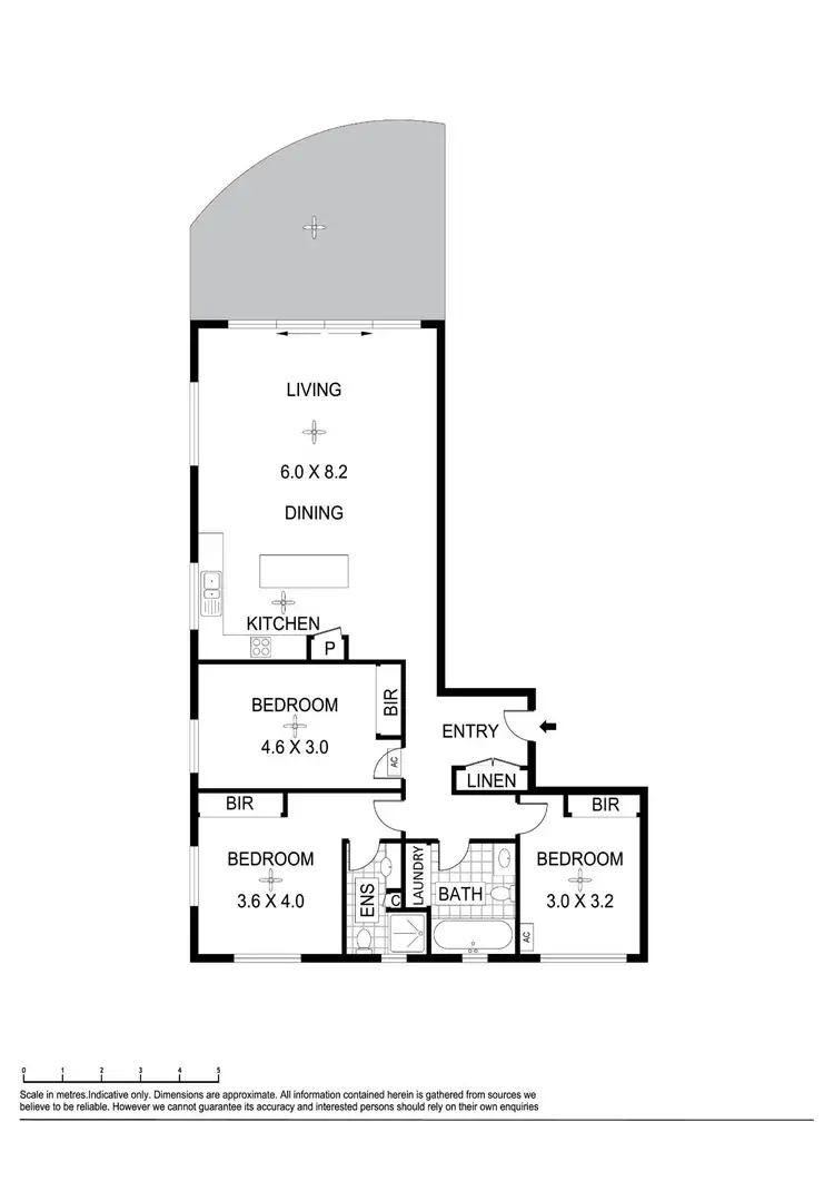 Floorplan of Homely unit listing, 30/20 Marina Boulevard, Cullen Bay NT 820