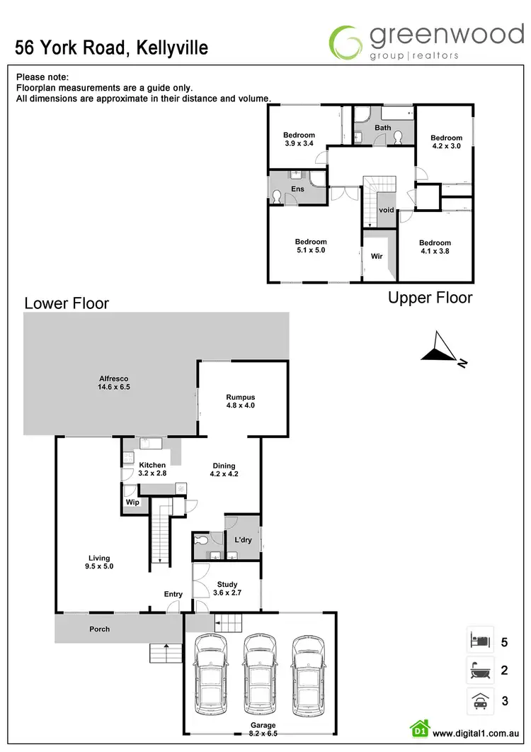 Floorplan of Homely house listing, 56 York Road, Kellyville NSW 2155