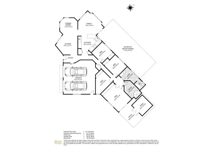 Floorplan of Homely house listing, 198 Stenner Street, Middle Ridge QLD 4350