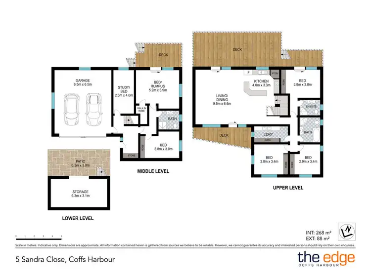 Floorplan of Homely house listing, 5 Sandra Close, Coffs Harbour NSW 2450