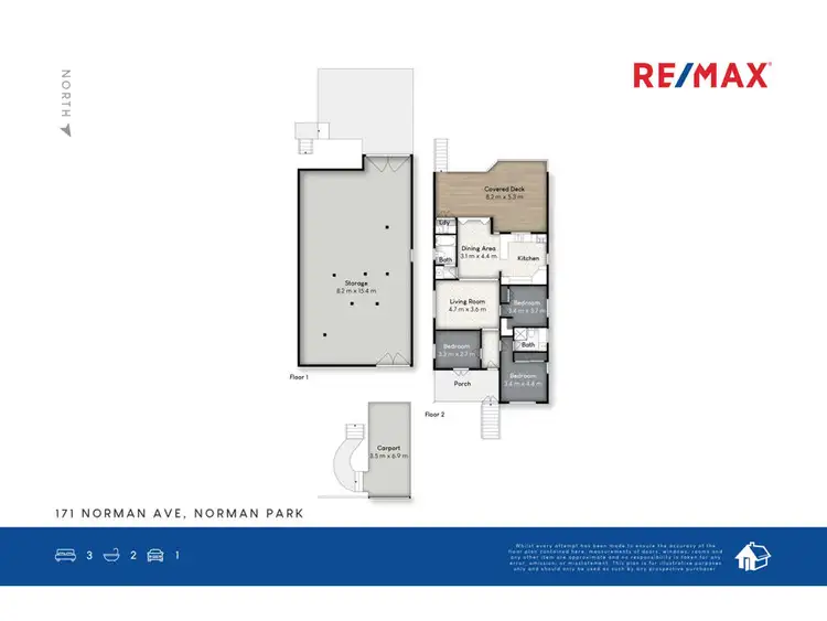Floorplan of Homely house listing, 171 Norman Avenue, Norman Park QLD 4170