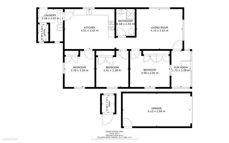Floorplan of Homely house listing, 208 Mackenzie Street, Rangeville QLD 4350