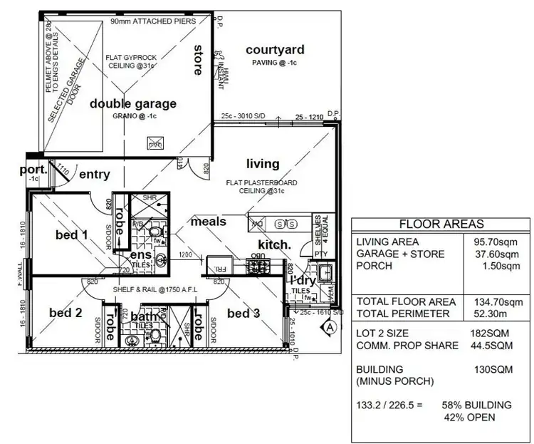 Floorplan of Homely house listing, 29B Mentone Road, Balga WA 6061