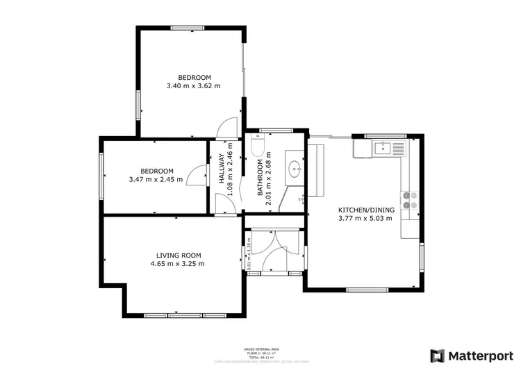 Floorplan of Homely house listing, 254 Henry Street, Deniliquin NSW 2710