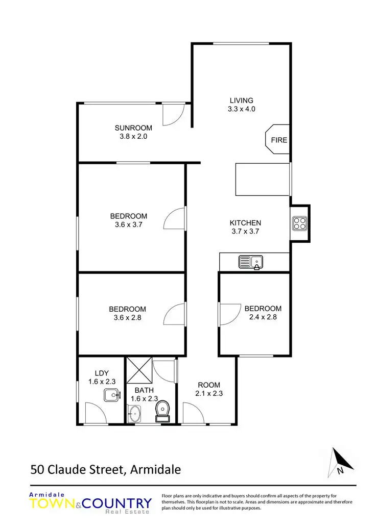 Floorplan of Homely house listing, 50 Claude Street, Armidale NSW 2350