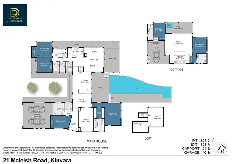 Floorplan of Homely house listing, 21 Mcleish Road, Kinvara NSW 2478